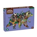 Cover: Puz 300 Shaped Scene Woodland Forest - Galison