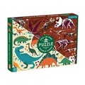 Cover: Dinosaur Dig 100 Piece Double-Sided Puzzle - Galison