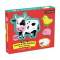 Cover: Puz First Touch Feel Farm Animals - Galison