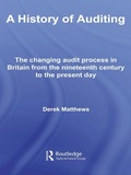 Cover: A History of Auditing - Routledge