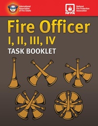 Abbildung von: Fire Officer I, II, III, IV Task Booklet - Jones and Bartlett Publishers, Inc