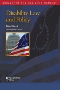 Abbildung von: Disability Law and Policy - West Academic Press