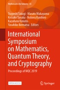 Cover: International Symposium on Mathematics, Quantum Theory, and Cryptography - Springer