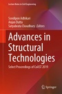 Cover: Advances in Structural Technologies - Springer