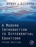 Cover: A Modern Introduction to Differential Equations - Academic Press