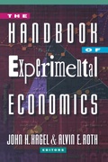 Cover: The Handbook of Experimental Economics - Princeton University Press