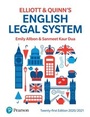 Cover: English Legal System - Pearson Education Limited