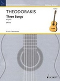 Cover: Three Songs - Schott