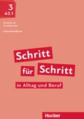 Cover: Schritt f&uuml;r Schritt in Alltag und Beruf 3 - Hueber Verlag