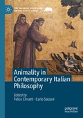 Cover: Animality in Contemporary Italian Philosophy - Palgrave Macmillan