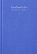 Cover: Johann Valentin Andreae: Gesammelte Schriften / Band 11: Peregrini in Patria errores (1618) - frommann-holzboog