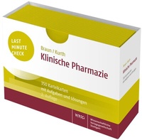 Abbildung von: Last Minute Check - Klinische Pharmazie - Wissenschaftliche Verlagsgesellschaft