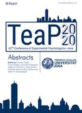 Cover: TeaP 2020 - Pabst Science Publishers