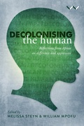 Cover: Decolonising the Human - Wits University Press