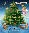 Cover: Mein Puste-Licht-Buch: Es wird Weihnachten, kleine Maus - Esslinger
