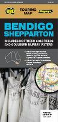 Abbildung von: Bendigo Shepparton Map 383 17th ed - UBD Gregory's