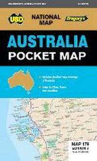 Abbildung von: Australia Pocket Map 179 3rd ed - UBD Gregory's