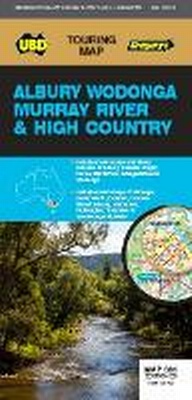 Abbildung von: Albury Wodonga Murray River High Country Map 381 20th ed - UBD Gregory's