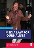 Cover: Media Law for Journalists - Routledge