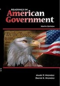 Cover: Readings in American Government - Kendall/Hunt Publishing Co ,U.S.
