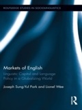 Cover: Markets of English - Routledge