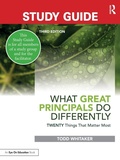 Cover: Study Guide: What Great Principals Do Differently - Routledge