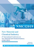 Cover: New Material and Chemical Industry - Trans Tech Publications Ltd