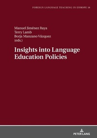 Enlarge image Cover: Insights into Language Education Policies - Peter Lang Verlag