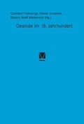 Cover: Gesinde im 18. Jahrhundert - Meiner