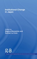 Cover: Institutional Change in Japan - Routledge