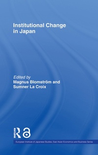 Enlarge image Cover: Institutional Change in Japan - Routledge
