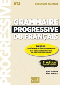 Abbildung von: Grammaire progressive du français - Niveau débutant complet - 2ème édition - Klett