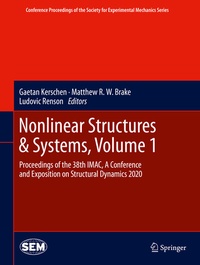 Enlarge image Cover: Nonlinear Structures & Systems, Volume 1 - Springer