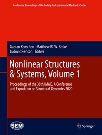 Enlarge image Cover: Nonlinear Structures & Systems, Volume 1 - Springer