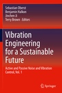 Cover: Vibration Engineering for a Sustainable Future - Springer