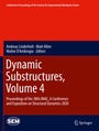 Cover: Dynamic Substructures, Volume 4 - Springer