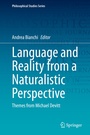 Cover: Language and Reality from a Naturalistic Perspective - Springer