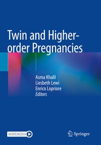Abbildung von: Twin and Higher-order Pregnancies - Springer