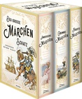 Cover: Der gro&szlig;e M&auml;rchenschatz (Andersens M&auml;rchen - Grimms M&auml;rchen - Hauffs M&auml;rchen) (3 B&auml;nde im Schuber) - Anaconda Verlag