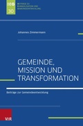 Cover: Gemeinde, Mission und Transformation - Vandenhoeck & Ruprecht