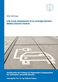 Cover: Life Cycle Assessment of an Average German Battery Electric Vehicle - Dr. Hut