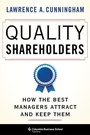 Cover: Quality Shareholders - Columbia University Press