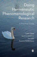 Cover: Doing Hermeneutic Phenomenological Research - SAGE Publications Ltd