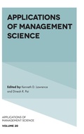 Cover: Applications of Management Science - Emerald Publishing Limited