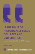 Cover: Leadership of Historically Black Colleges and Universities - Emerald Publishing Limited