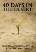 Cover: 40 days in the desert - Steel City Press