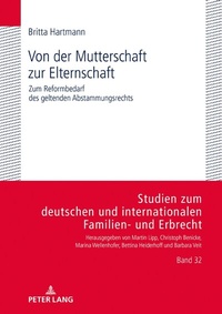 Abbildung von: Von der Mutterschaft zur Elternschaft - Peter Lang Verlag