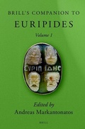 Cover: Brill's Companion to Euripides (2 vols) - Brill