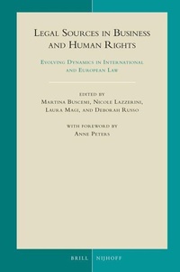 Enlarge image Cover: Legal Sources in Business and Human Rights - Martinus Nijhoff