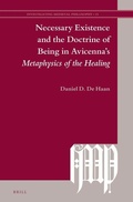 Cover: Necessary Existence and the Doctrine of Being in Avicenna's Metaphysics of the Healing - Brill